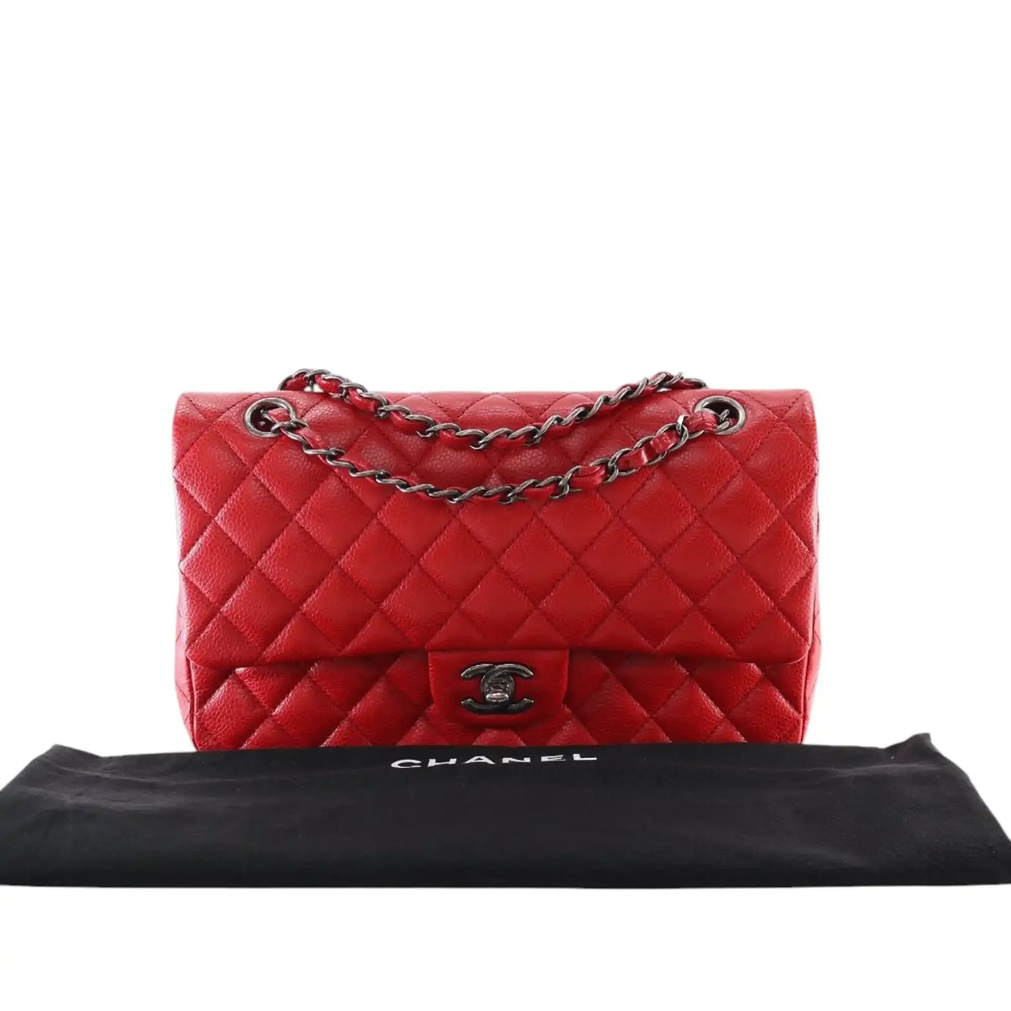 Chanel Medium Classic Caviar Double Flap