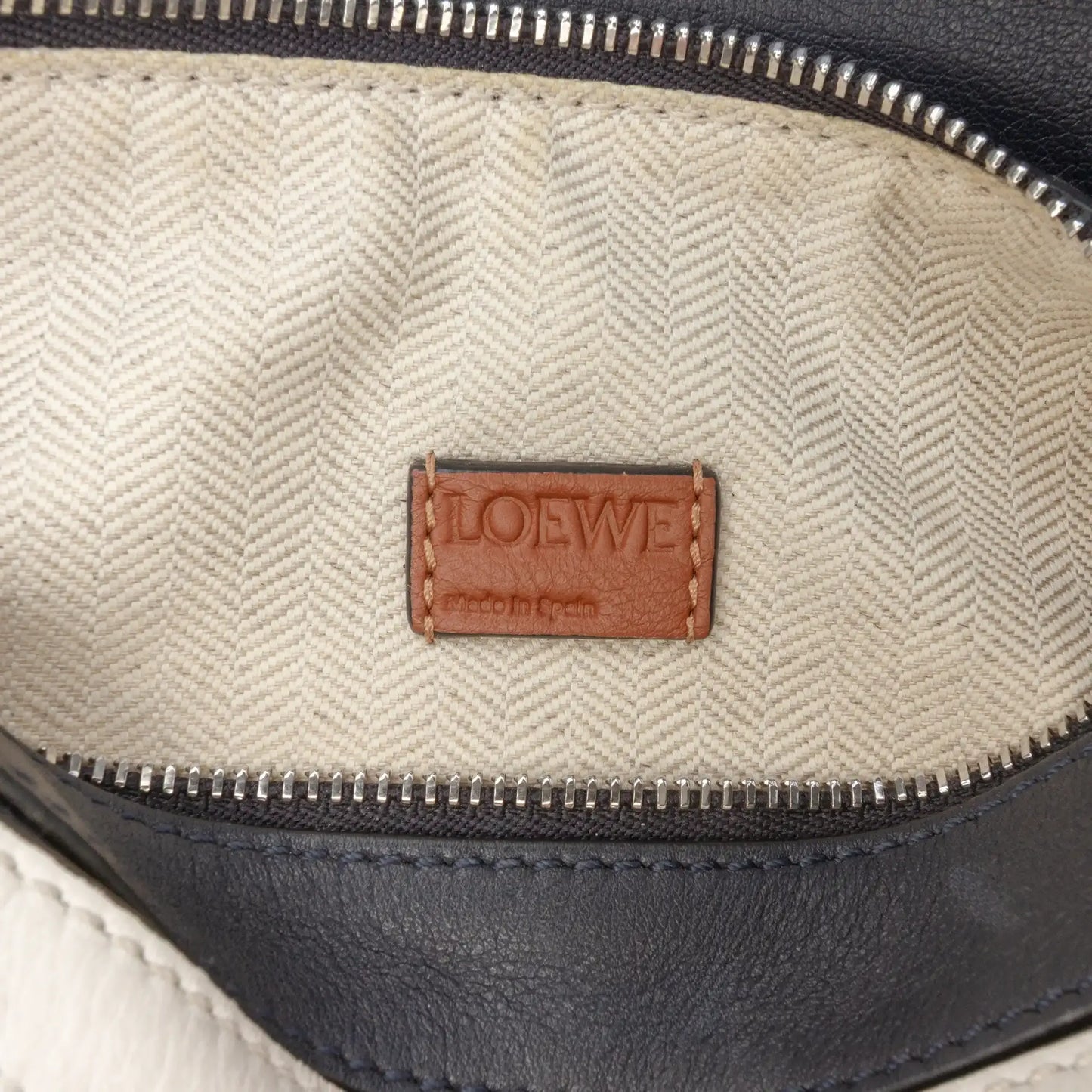 Loewe Mini Tricolor Calfskin Sailor Puzzle Satchel