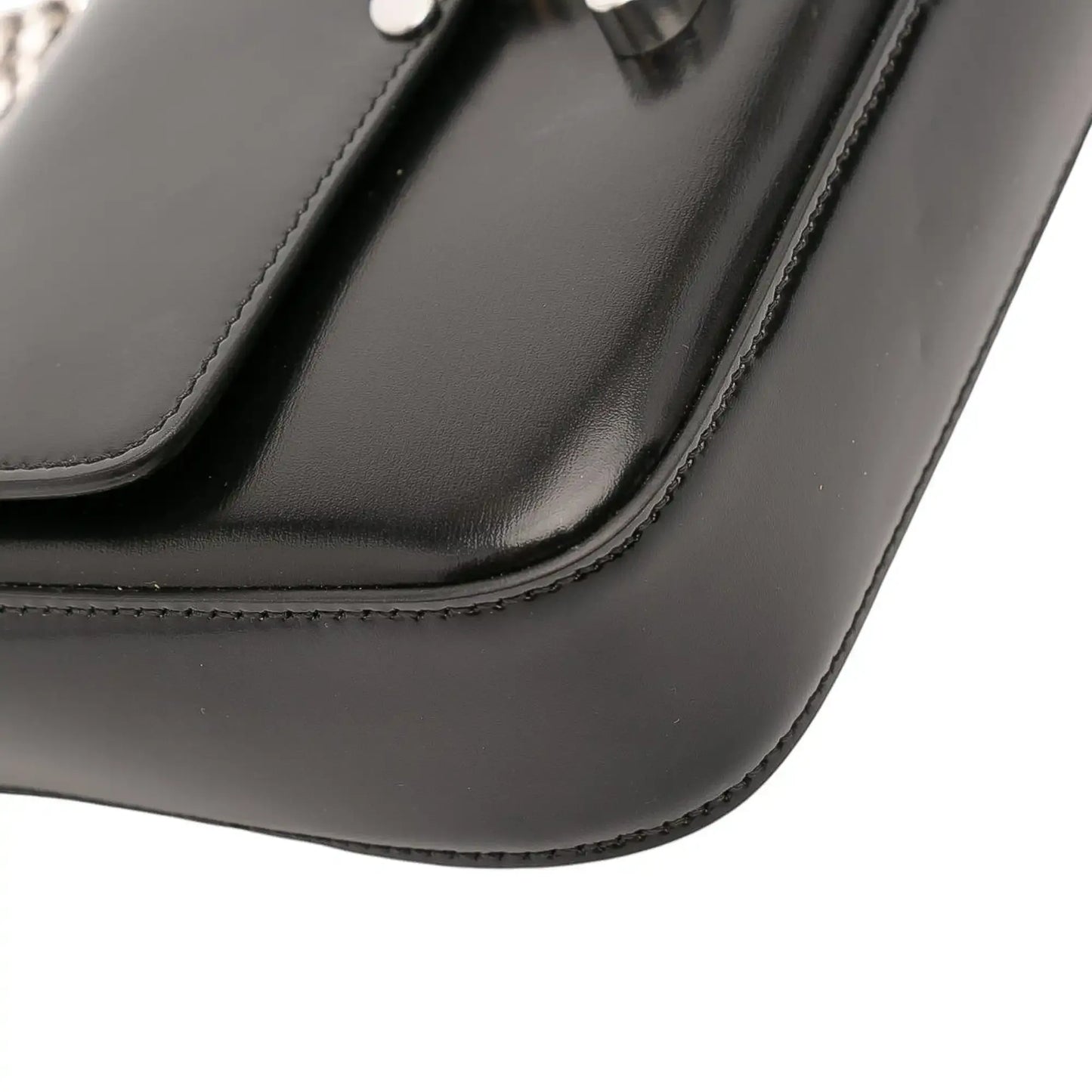 Celine Shiny Calfskin Claude Chain Shoulder Bag