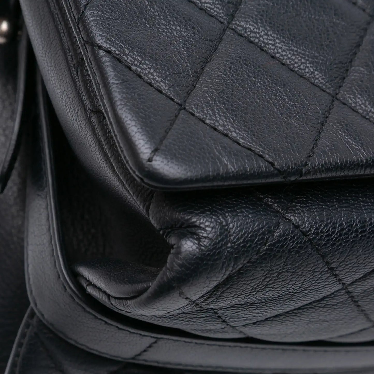 Chanel Large Quilted Goatskin City Rock Flap