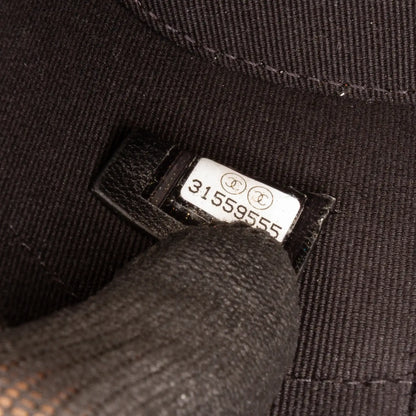 Chanel Mini Quilted Lambskin Round Vanity Case with Chain