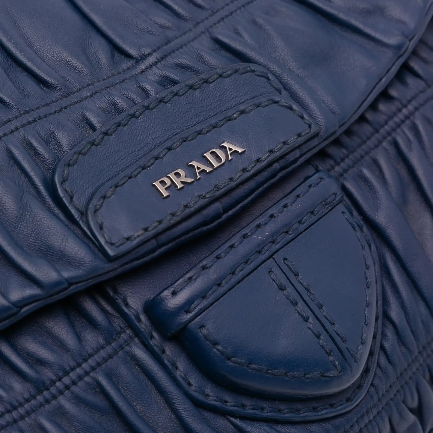 Prada Nappa Gaufre Shoulder Bag