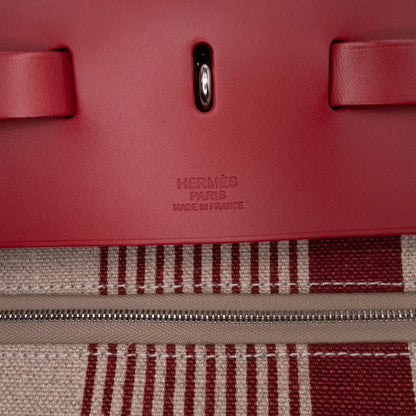 Hermès Toile H Vibration and Vache Hunter Herbag Zip Cabin Retourne 50