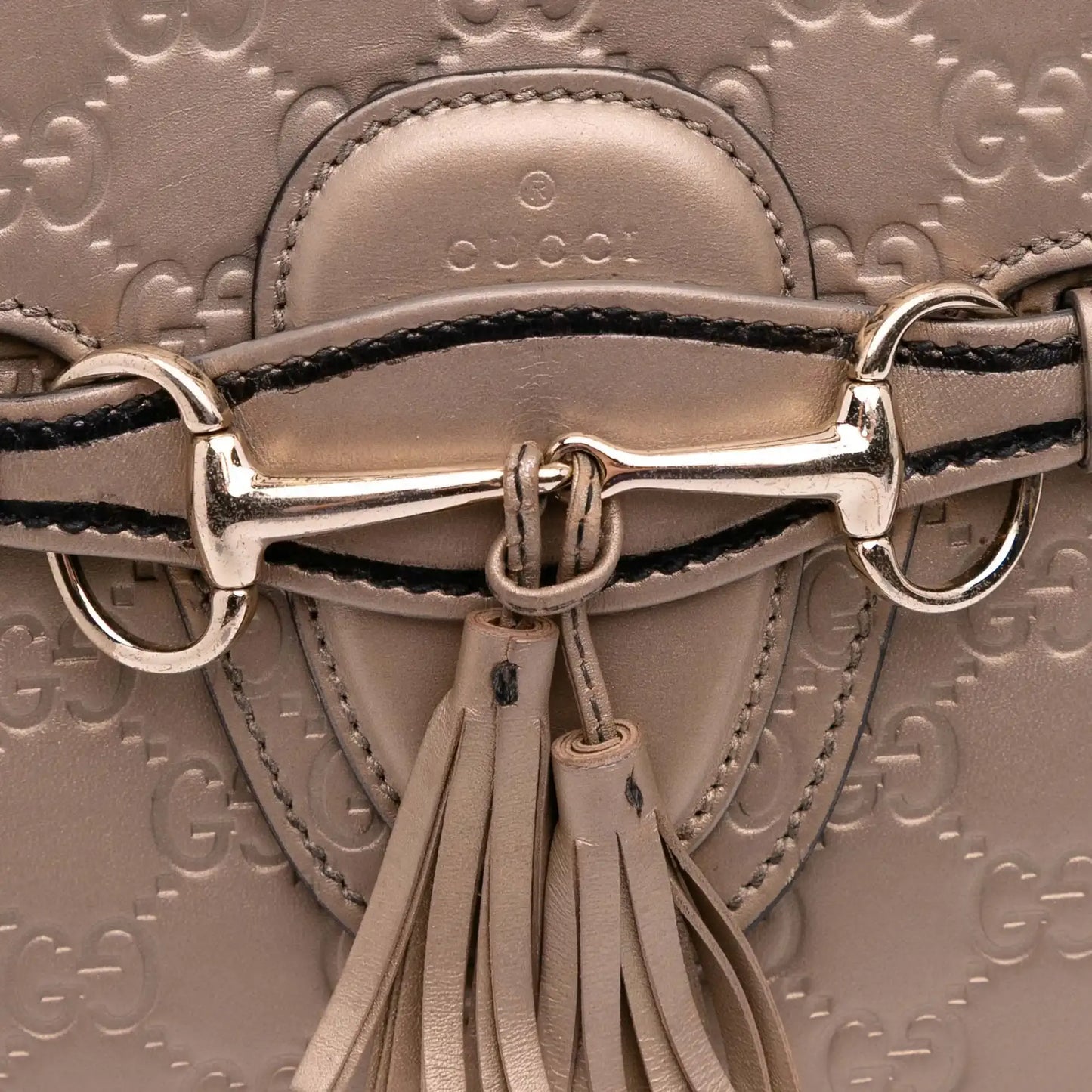 Gucci Large Guccissima Emily Shoulder Bag