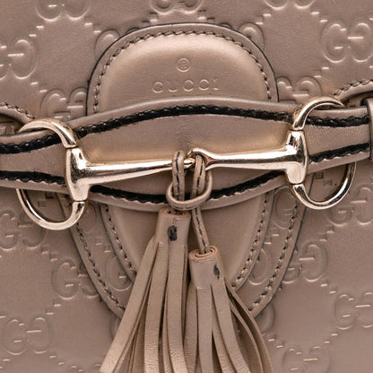 Gucci Large Guccissima Emily Shoulder Bag