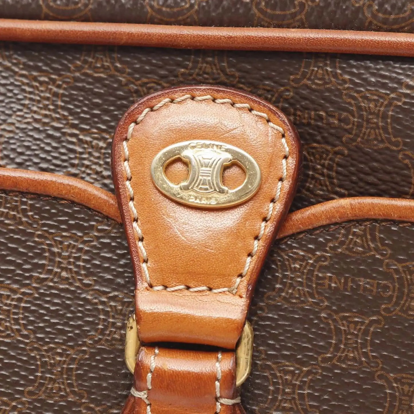 Celine Macadam Coated Canvas Crossbody