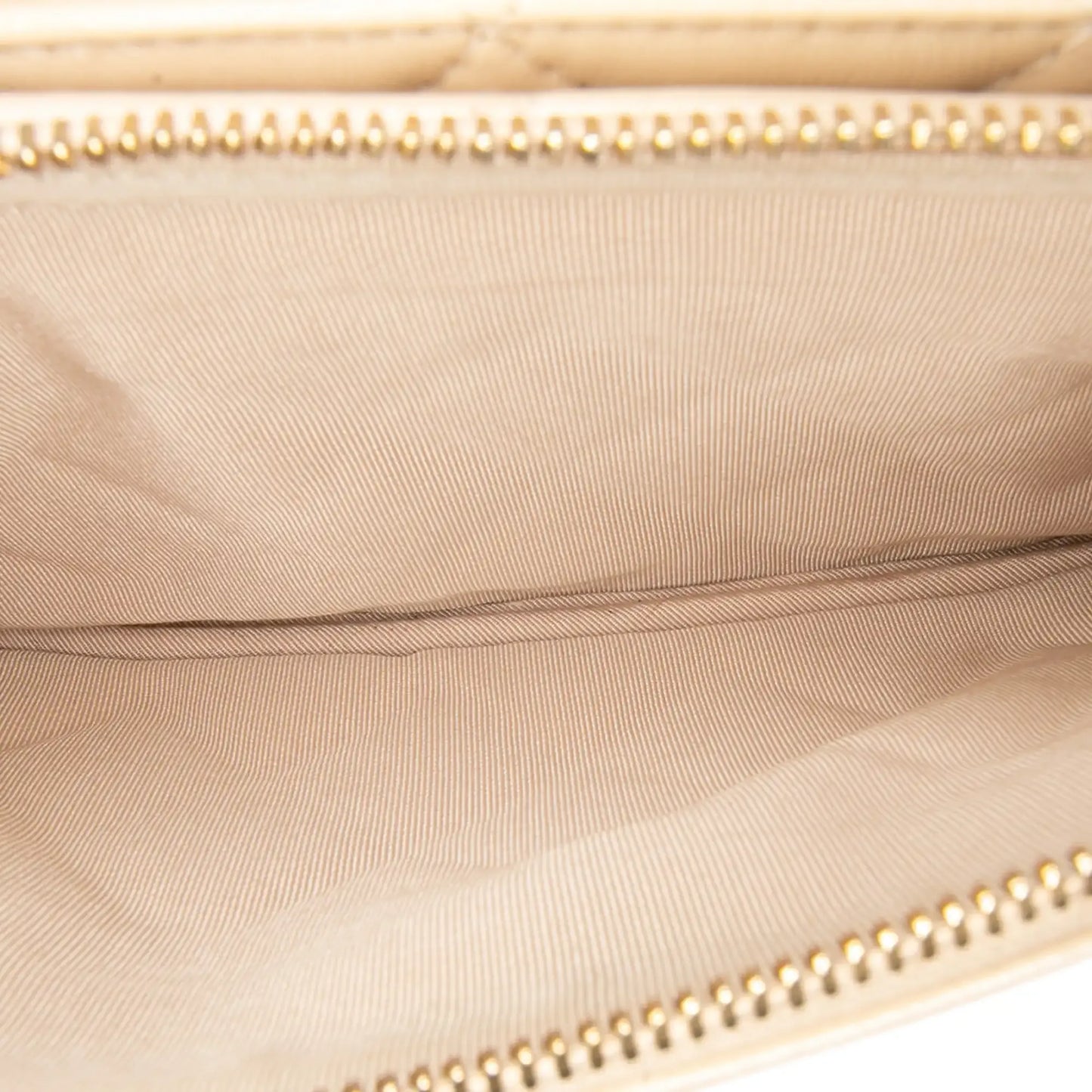 Chanel CC Quilted Lambskin Double Zip Crossbody