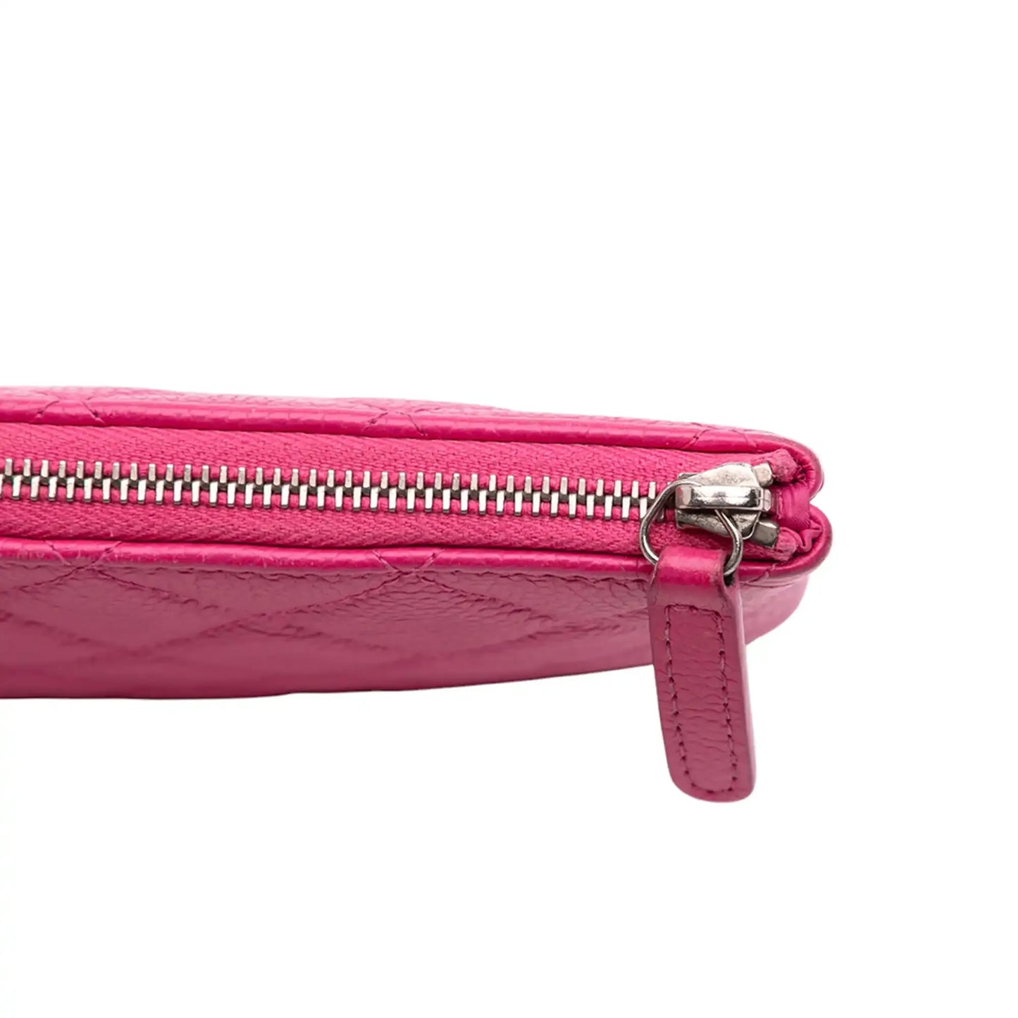 Chanel Small Quilted Caviar O Case Clutch