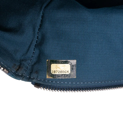 Chanel CC Quilted Lambskin Multi Zip Clutch