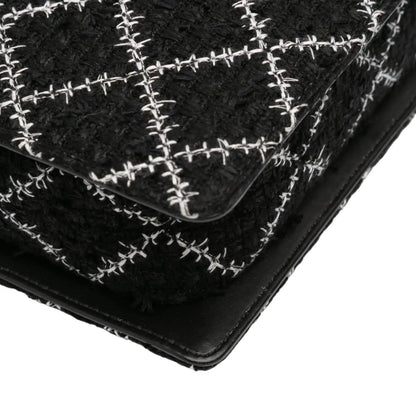 Chanel Tweed and Resin Zipped Chain Shopping Bag