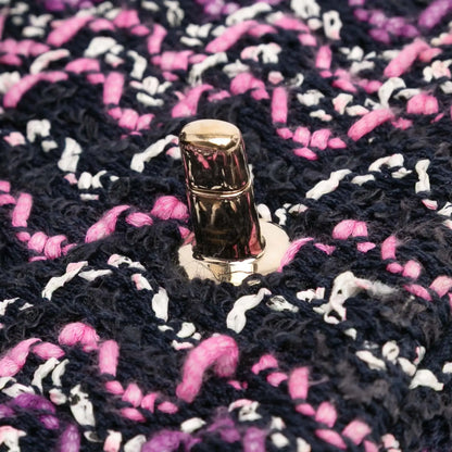 Chanel Mini Rectangular Classic Multicolor Cotton Stitched Single Flap