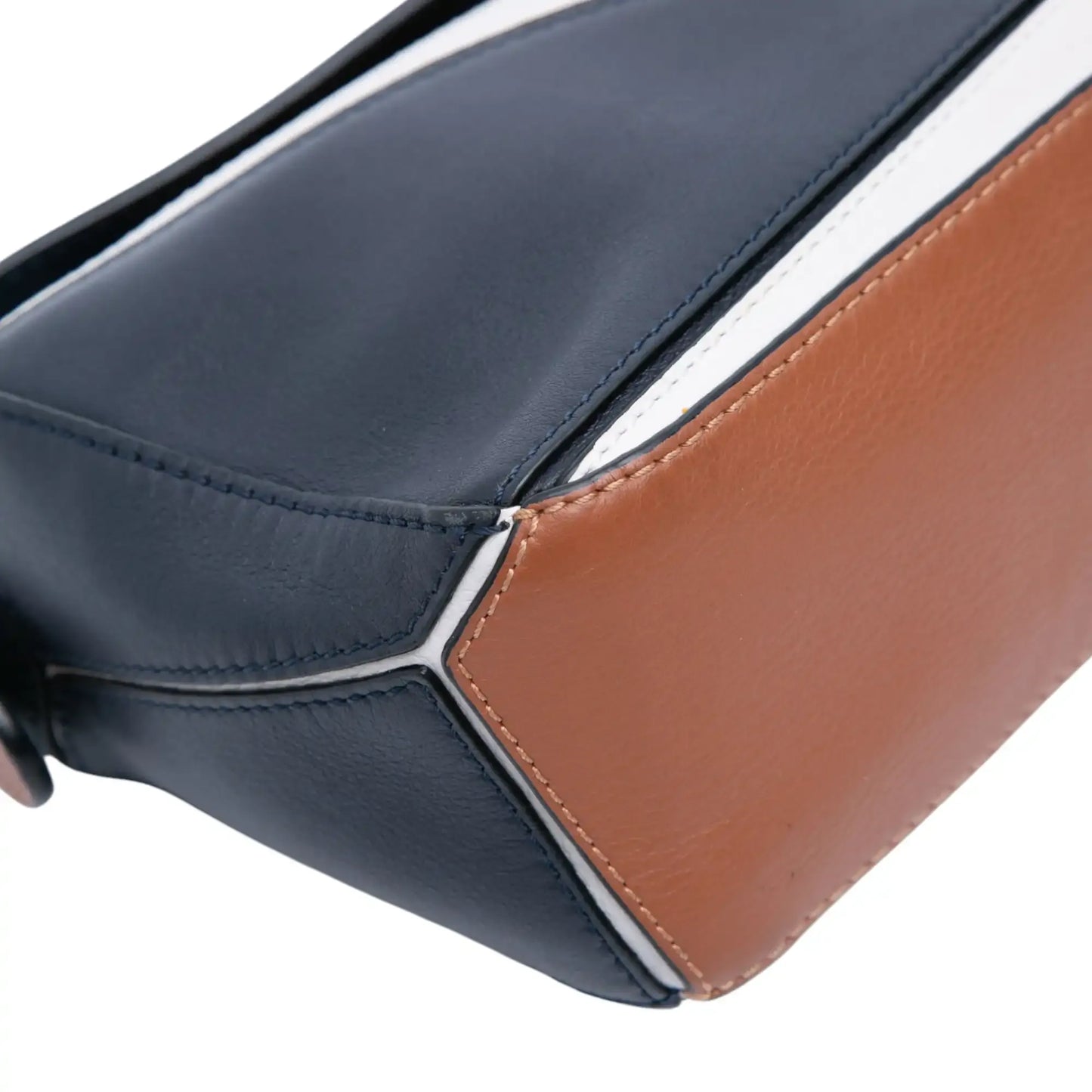 Loewe Mini Tricolor Calfskin Sailor Puzzle Satchel