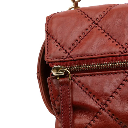 Chanel CC Quilted Calfskin Ultimate Stitch Retro Chain Flap