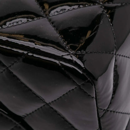 Chanel Jumbo Classic Patent Double Flap