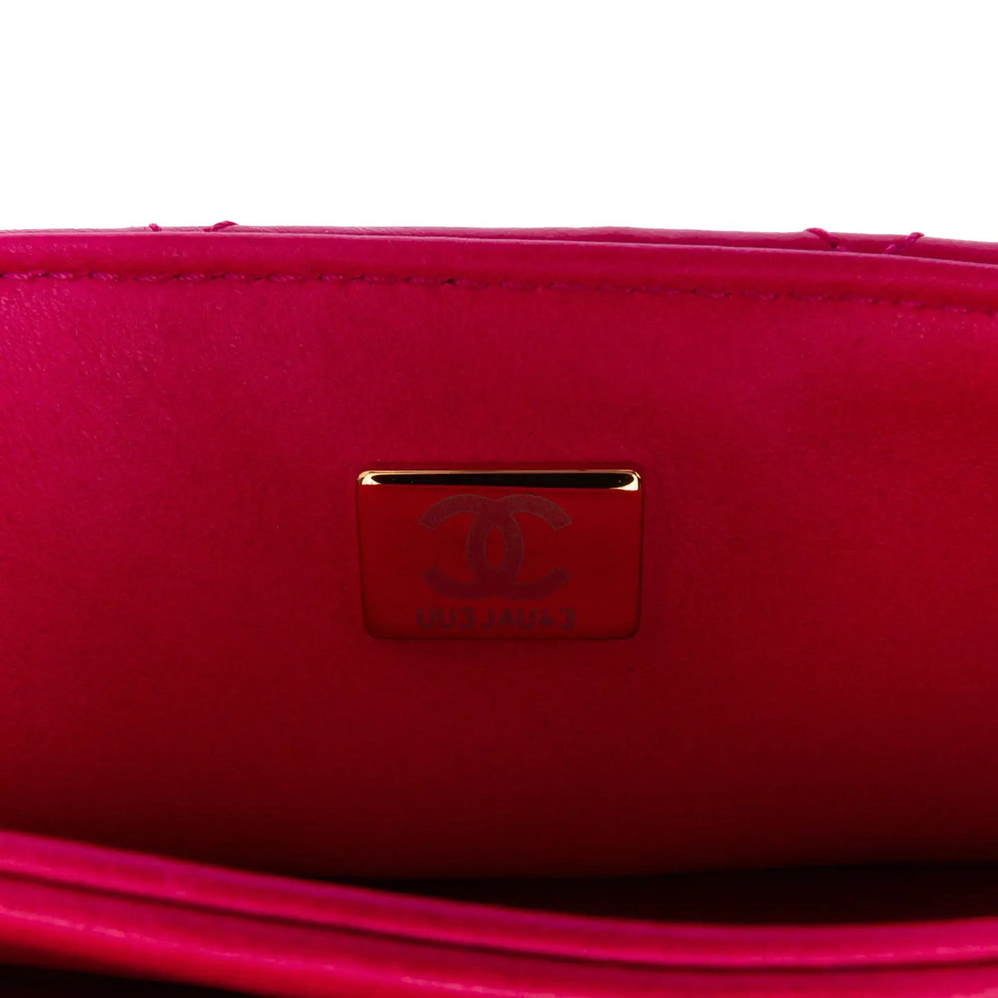 Chanel Small Quilted Lambskin On And On Chain Flap