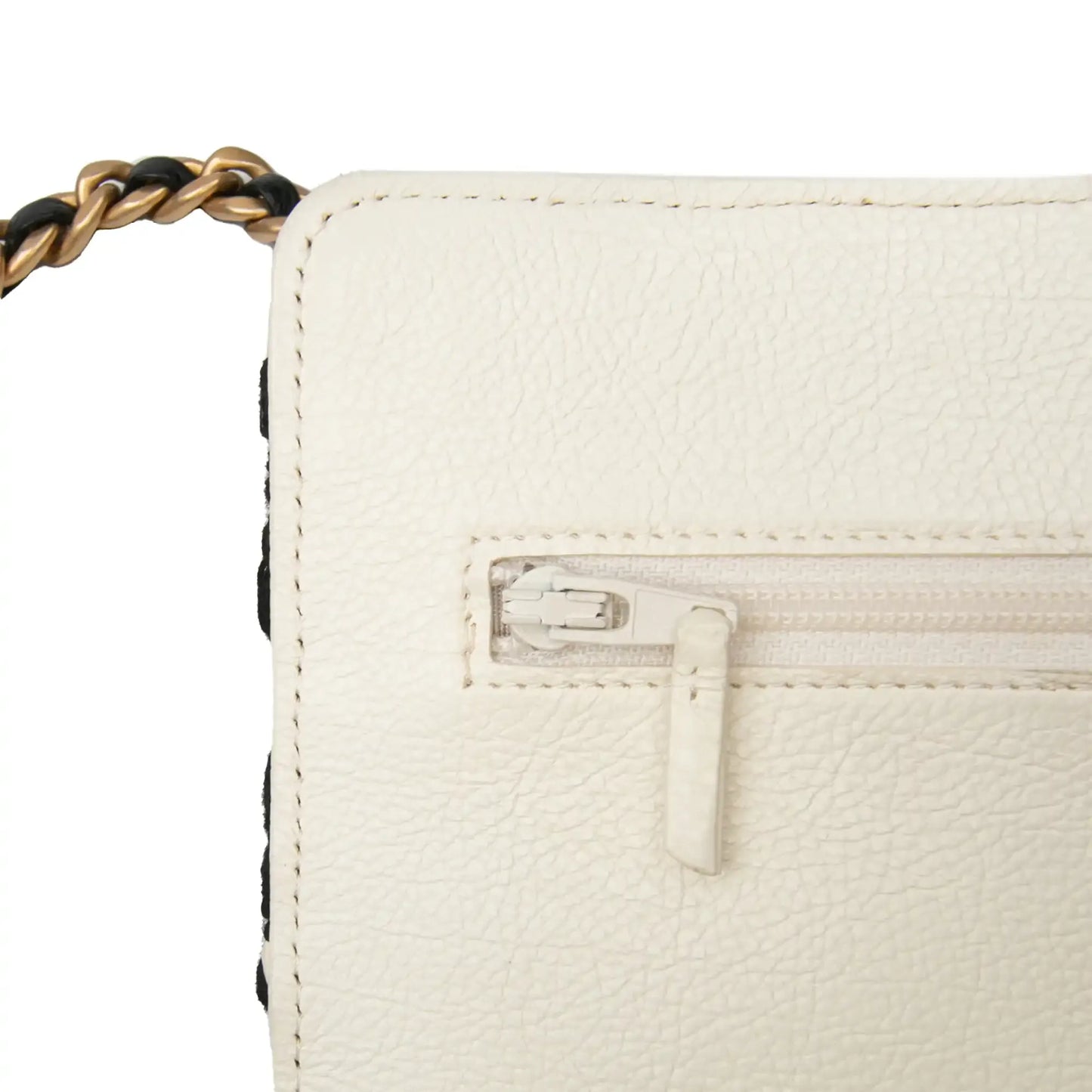 Chanel Calfskin Crochet 19 Wallet On Chain