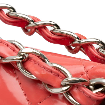 Chanel Maxi Classic Patent Double Flap