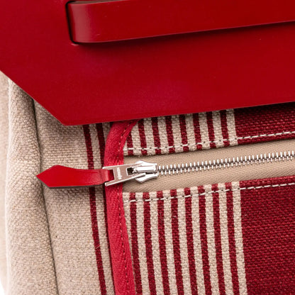 Hermès Toile H Vibration and Vache Hunter Herbag Zip Cabin Retourne 50