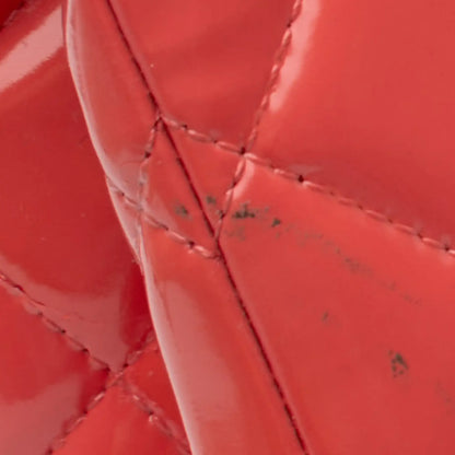 Chanel Maxi Classic Patent Double Flap