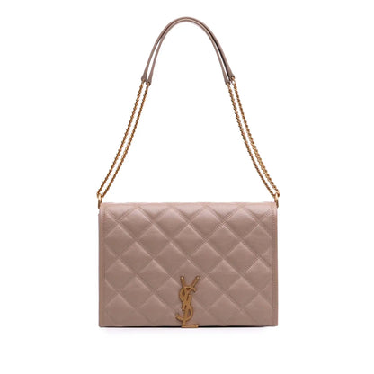Saint Laurent Mini Quilted Lambskin Becky Chain Bag