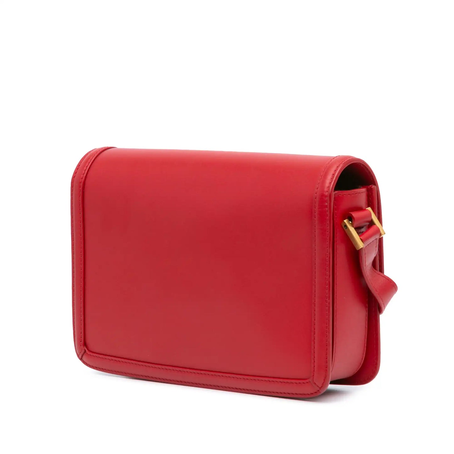 Saint Laurent Medium Calfskin Solferino Satchel In Box