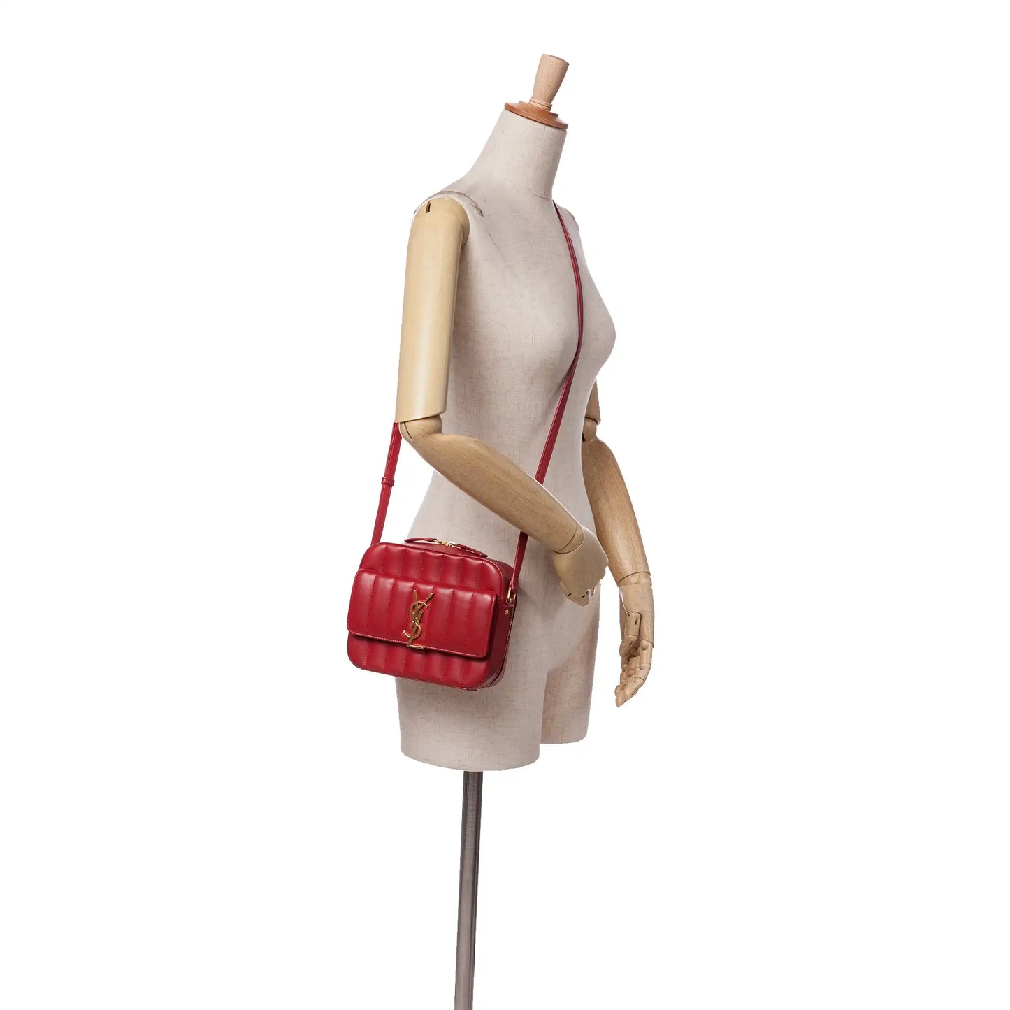 Saint Laurent Toy Lambskin Vicky Crossbody